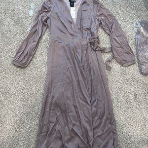 Brand new satin bridesmaid dresses!